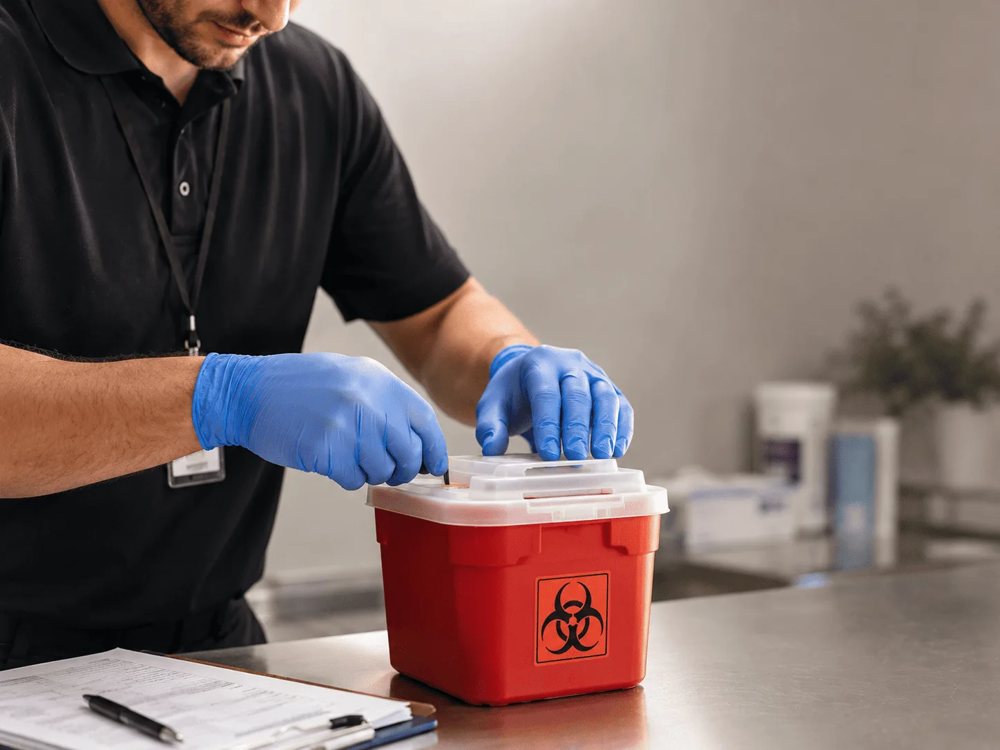 Why choose Sharps Waste Disposal in Amorita, OK